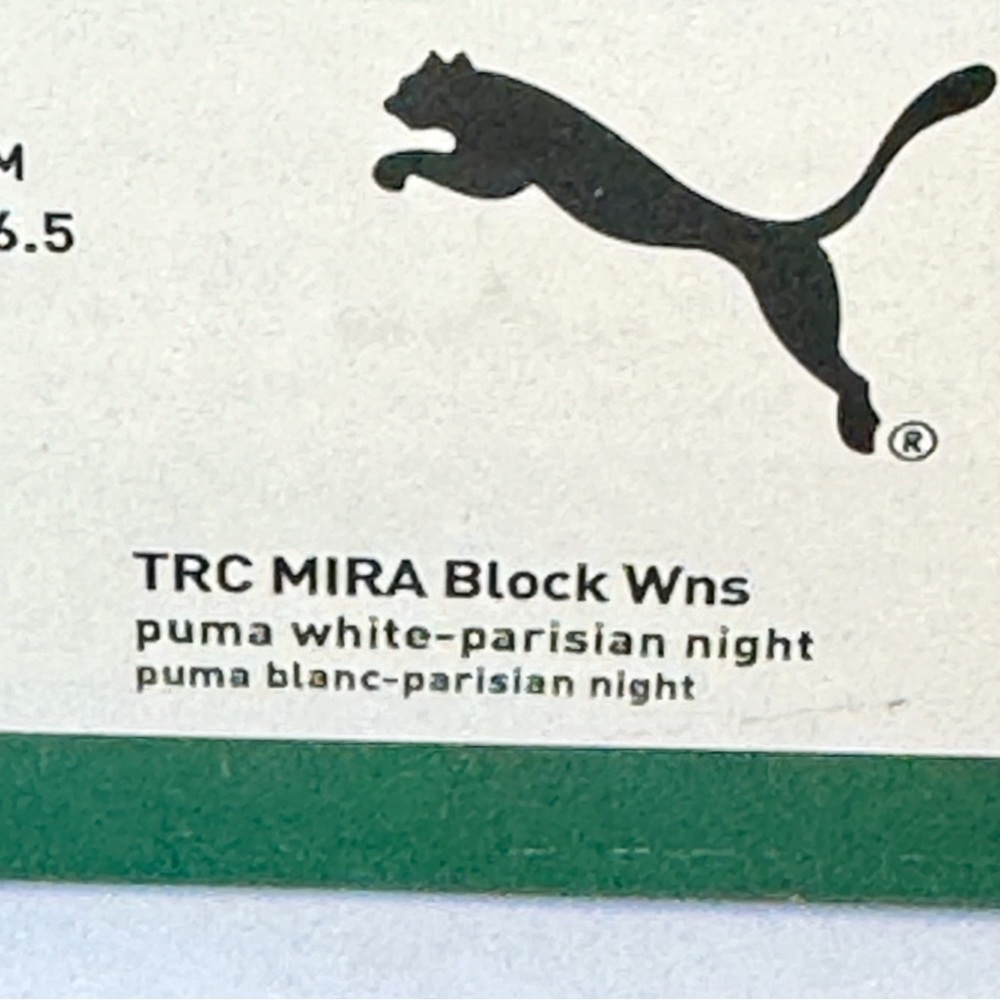 NWT Puma TRC Mira Block Athletic Shoes Navy Blue / Pink Womens Sneakers - Picture 6 of 13